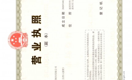 企业营业执照01